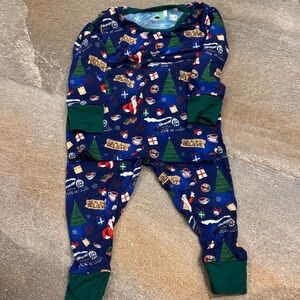 George Hats Polar Express Bamboo Pajama 12m